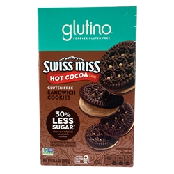 Glutino Swiss Miss Hot Cocoa Sandwich Cookies -Gluten Free